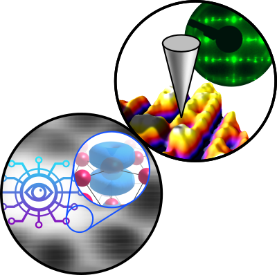 Machine learning for exploring small polaron configurational space